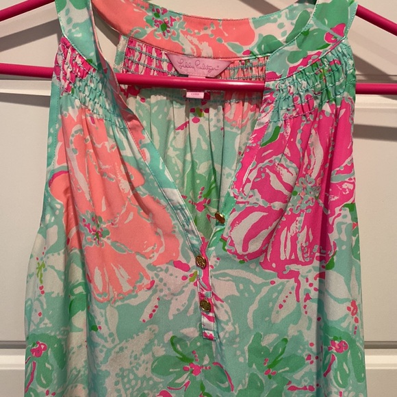 Floral Lilly Pulitzer Tank - Picture 2 of 3